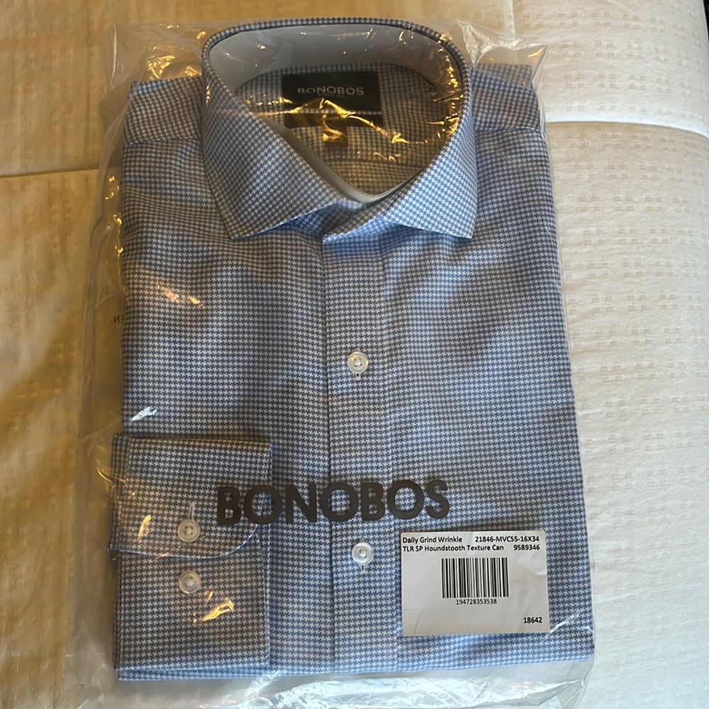 NWT Bonobos dress shirt